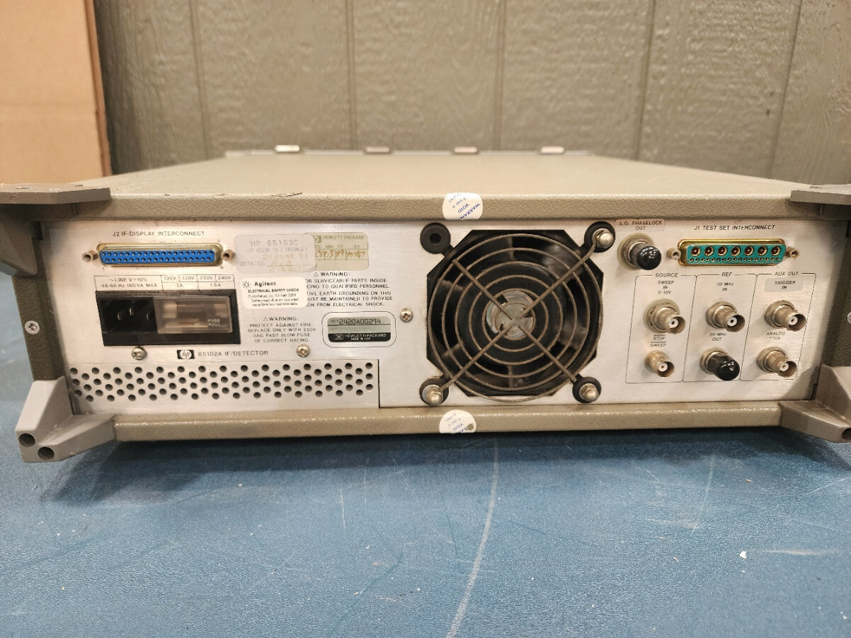 HP/Agilent 8510C Network Analyzer RF Section