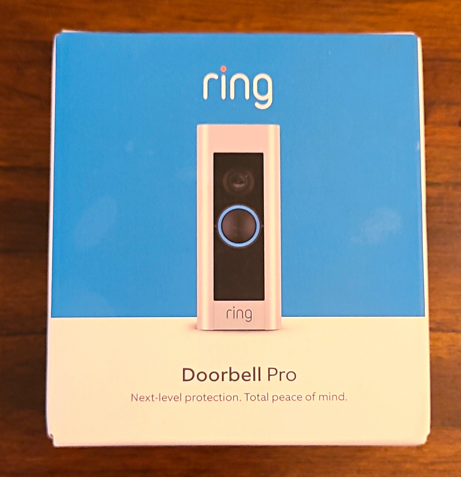 Ring Doorbell Pro Wired Wi-Fi Alexa Motion Night Vision Mic Video Doorbell White