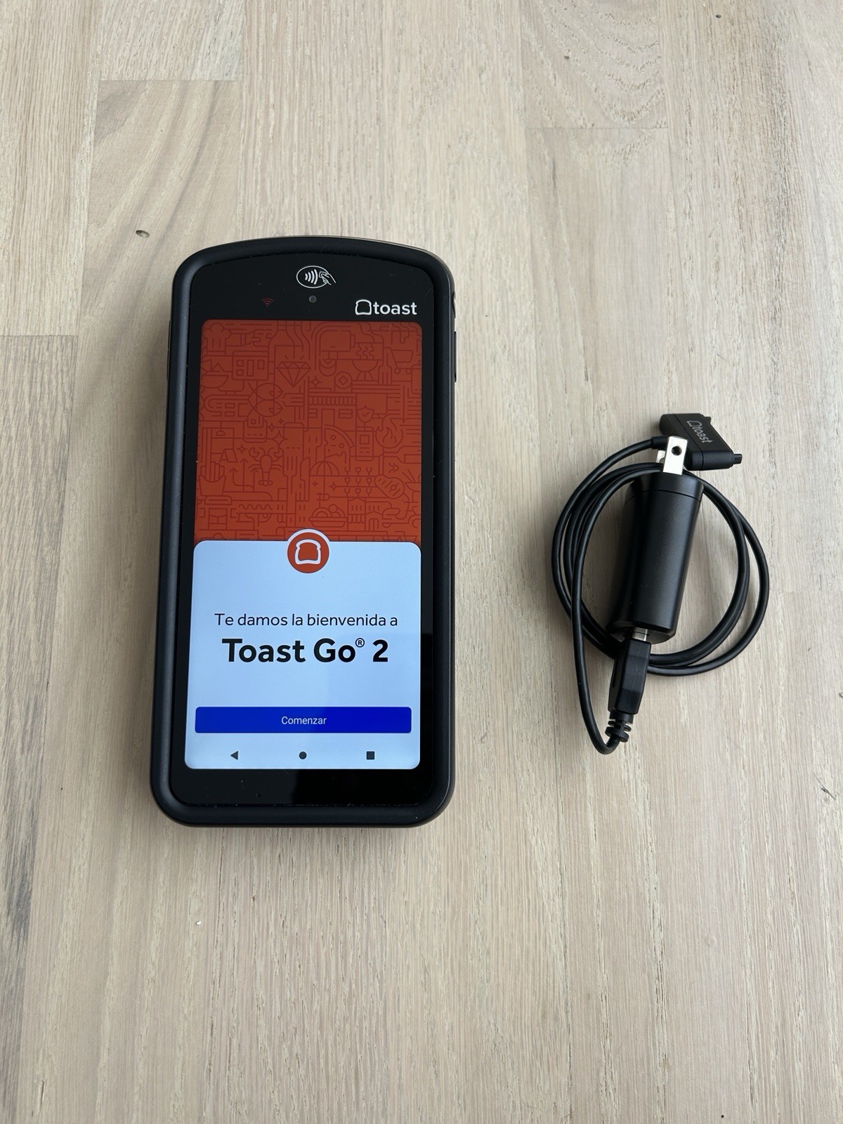 Toast Go 2 TG200 POS Handheld Tablet Mobile Computer Device + Charger #4