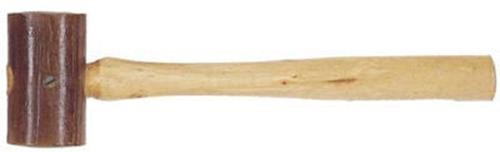 1" Diameter Rawhide Leather Mallet Hammer
