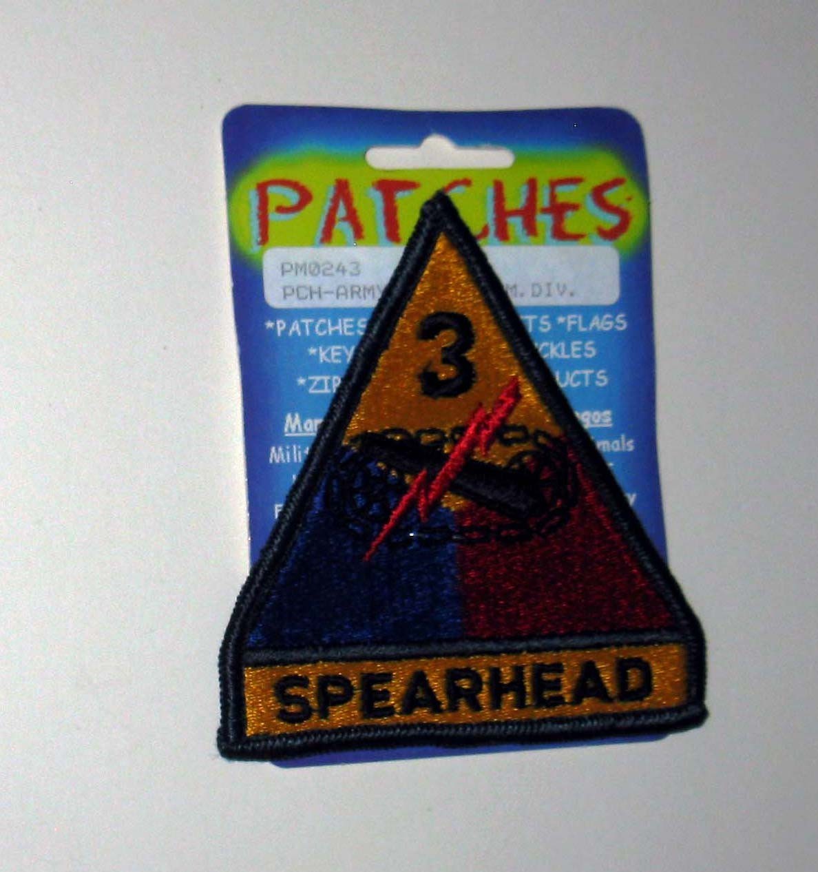 NEW Eagle Emblems Patch PM0243 US Army 003rd Armored Division Spearhead