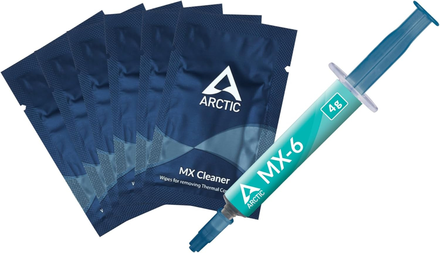 MX-6 (4 G, Incl. 6 MX Cleaner) - Ultimate Performance Thermal Paste for CPU