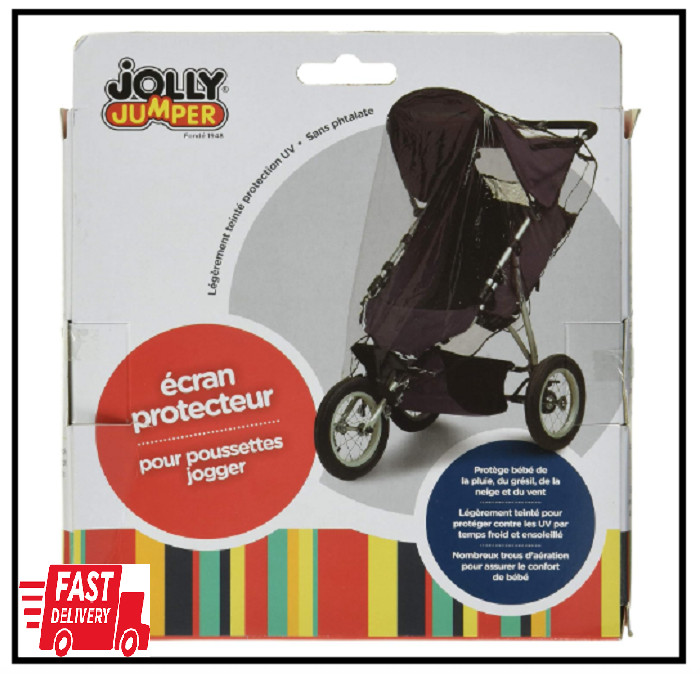 Jolly Jumper Single Jogging Stroller Weathershield