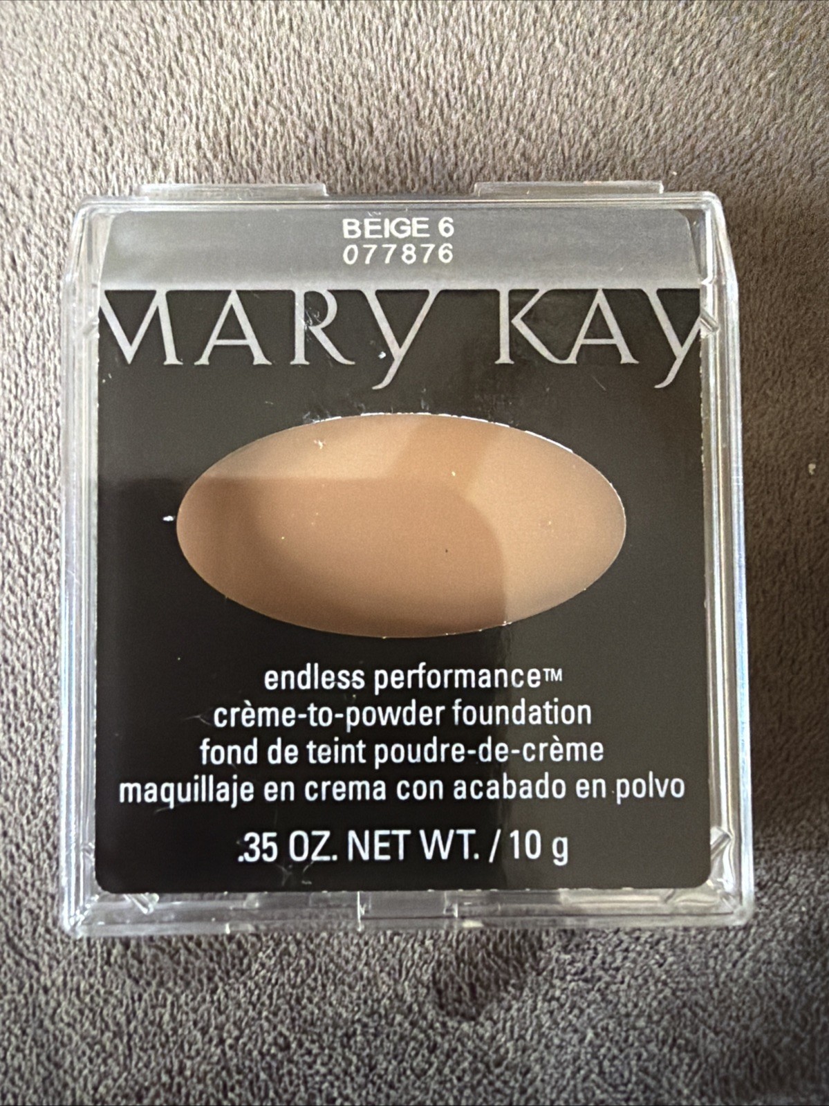 Mary Kay BEIGE 6 Endless Performance Creme to Powder Foundation 077876
