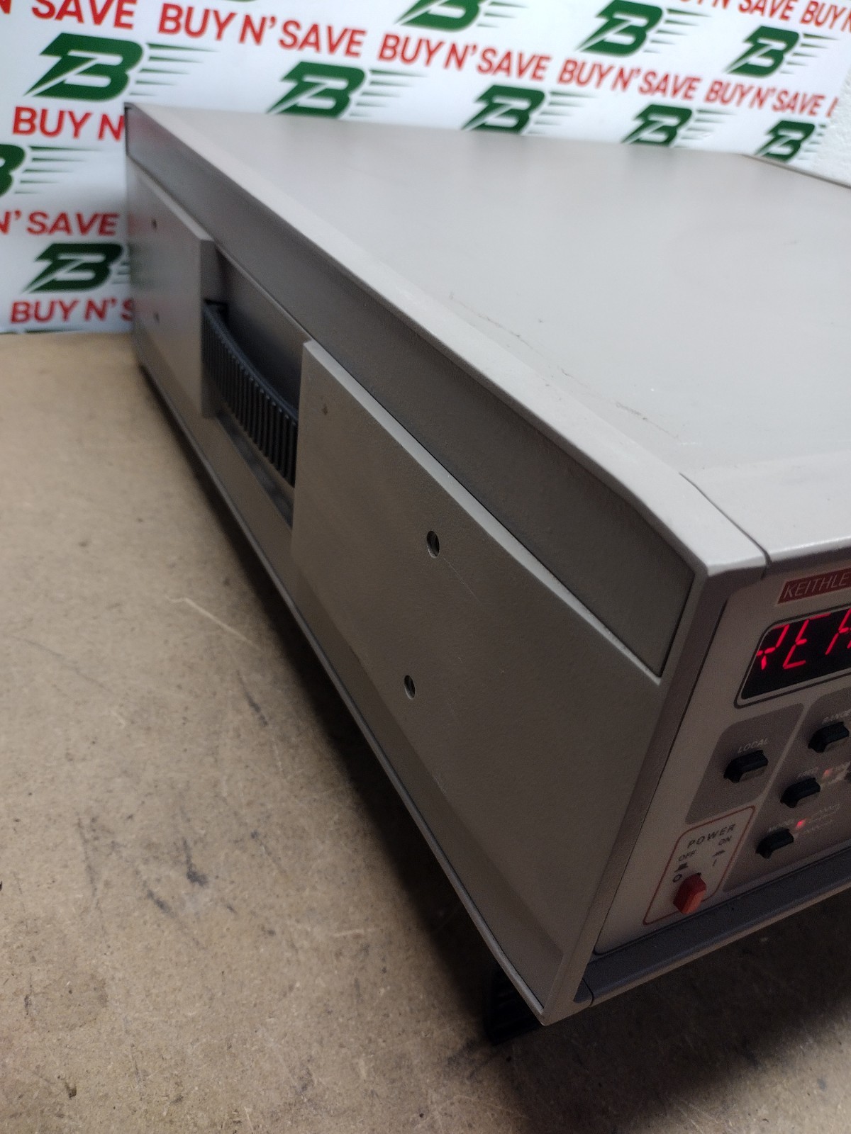 Keithley 590 CV Analyzer - Powers On - Read Description - w/PwrCrd - FOR PARTS