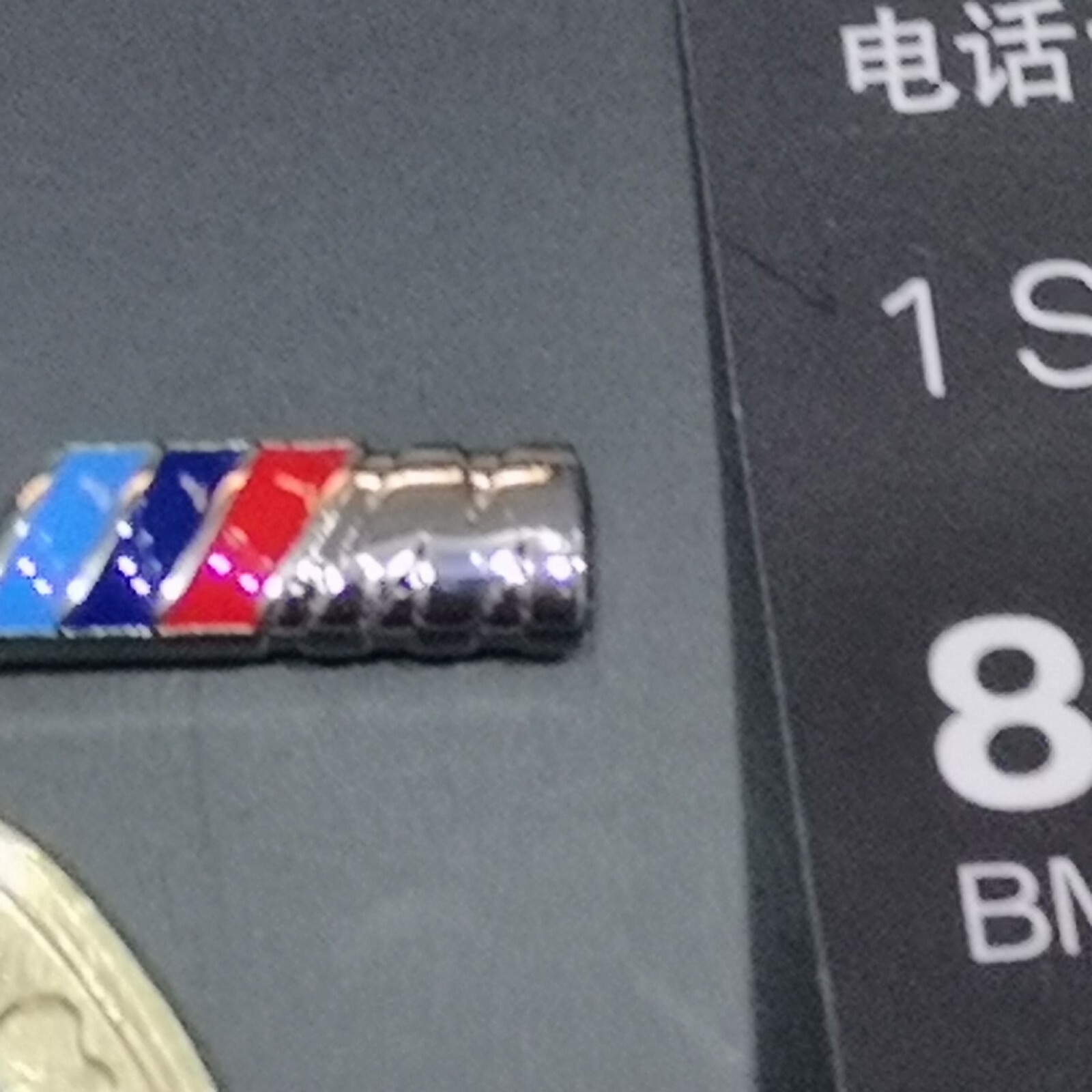 NEW Genuine BMW M Collection Logo Lapel Pin cap tie coat waz jacket 80282410915