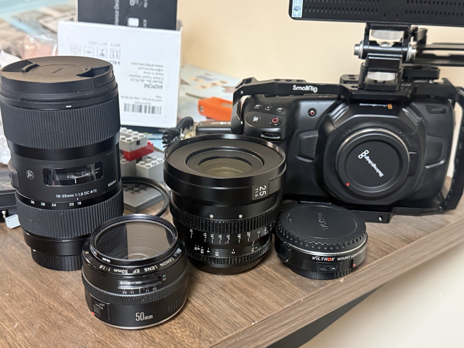 Blackmagic  pocket cinema camera 4k