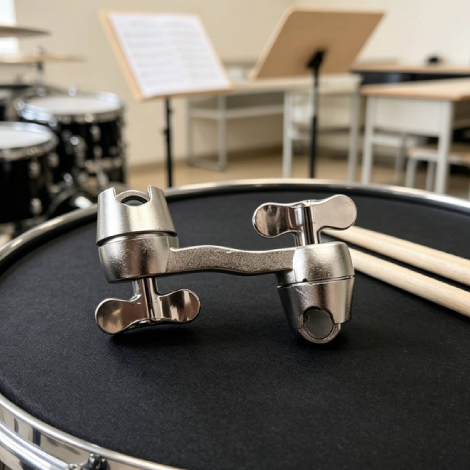 Drum Hardware Extension Clamp Stable Mount Universal for Percussionists