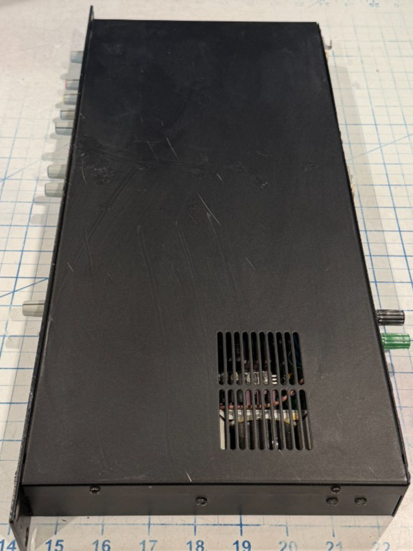 Valley Audio 401 Microphone Processor Black with Mounting Backets No Cords Works