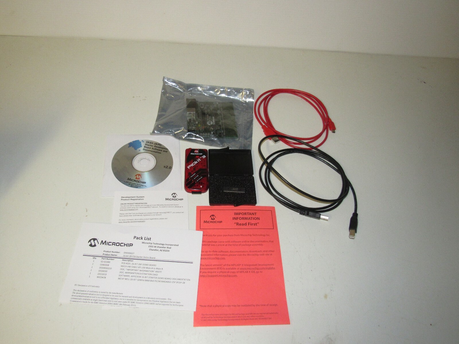 Microchip Development Tools 16 Bit 28P Starter. Read Description. FREE SHIPPING