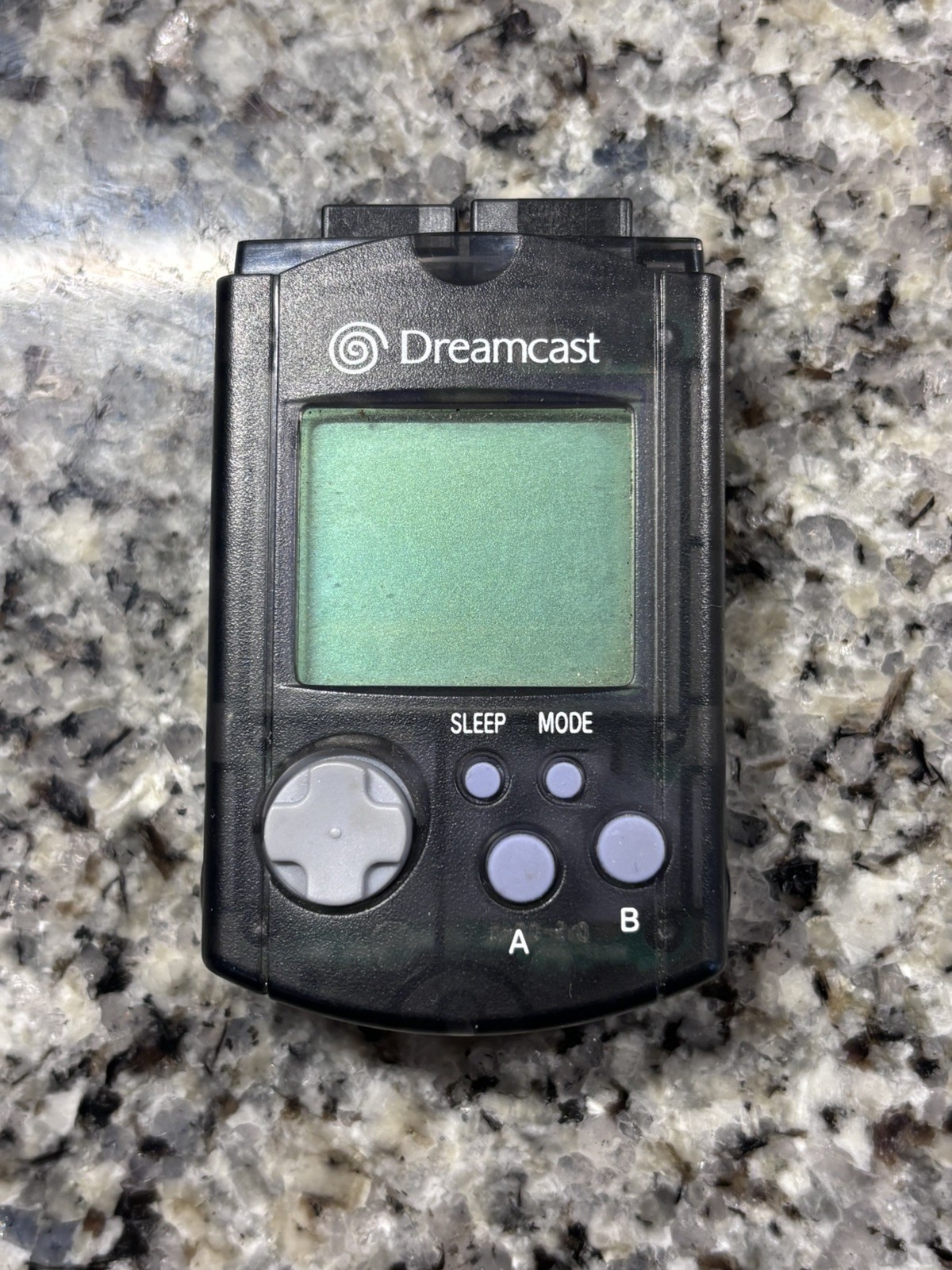 Sega Dreamcast Black VMU Visual Memory Unit HKT-7000 vintage video game