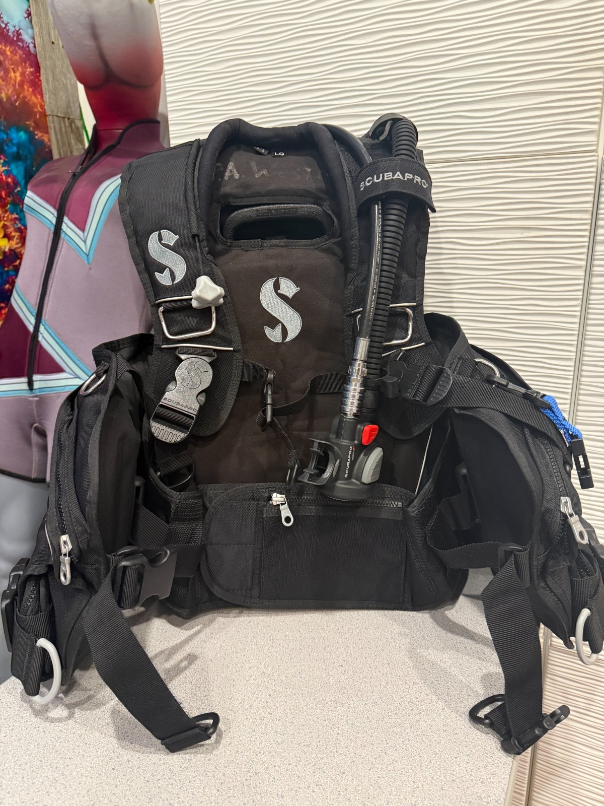 Scubapro Glide Pro BCD with Air 2 - Size LG