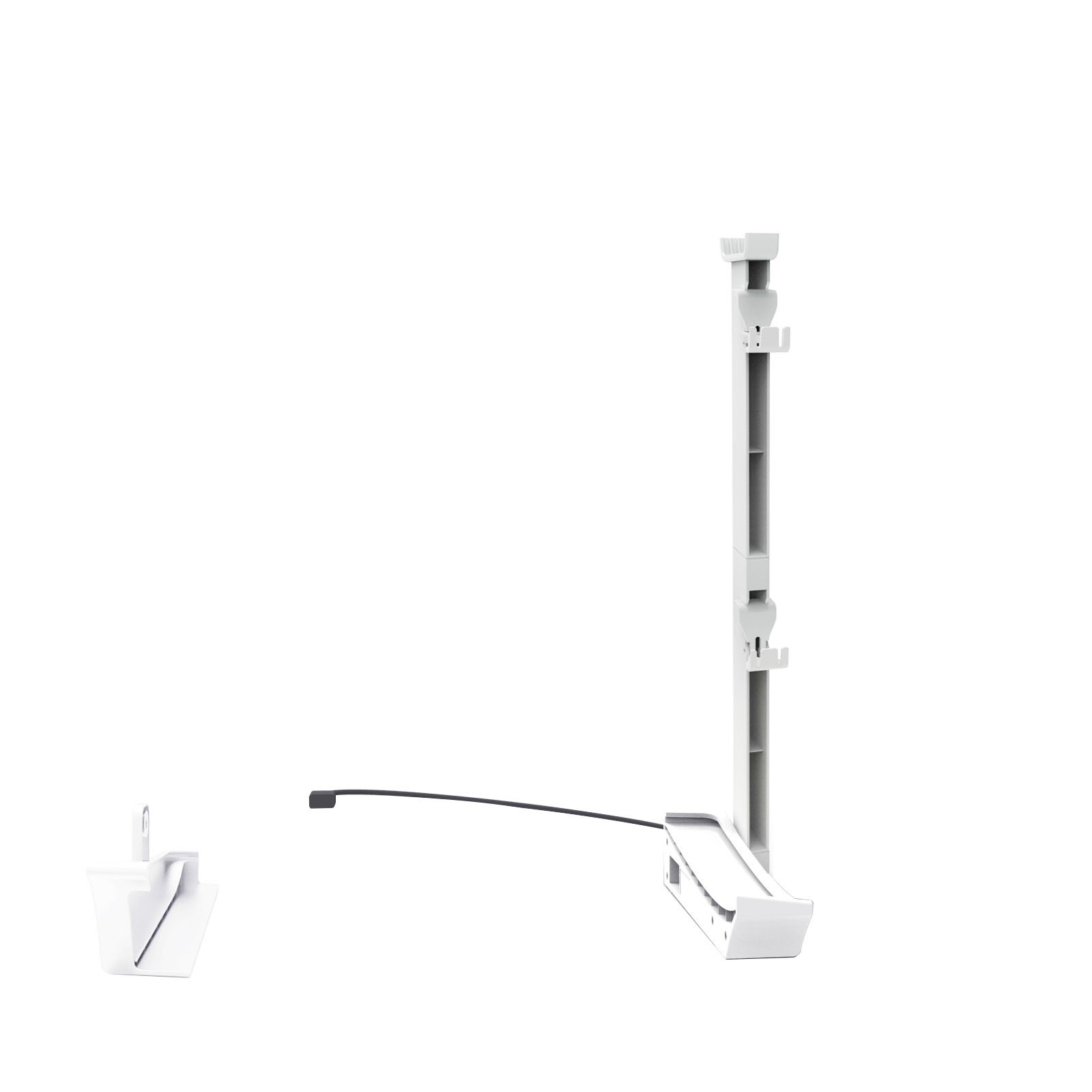 For PS5 pro/ slim Console Headset Cooling Stand Horizontal Mount w/ USB Charging