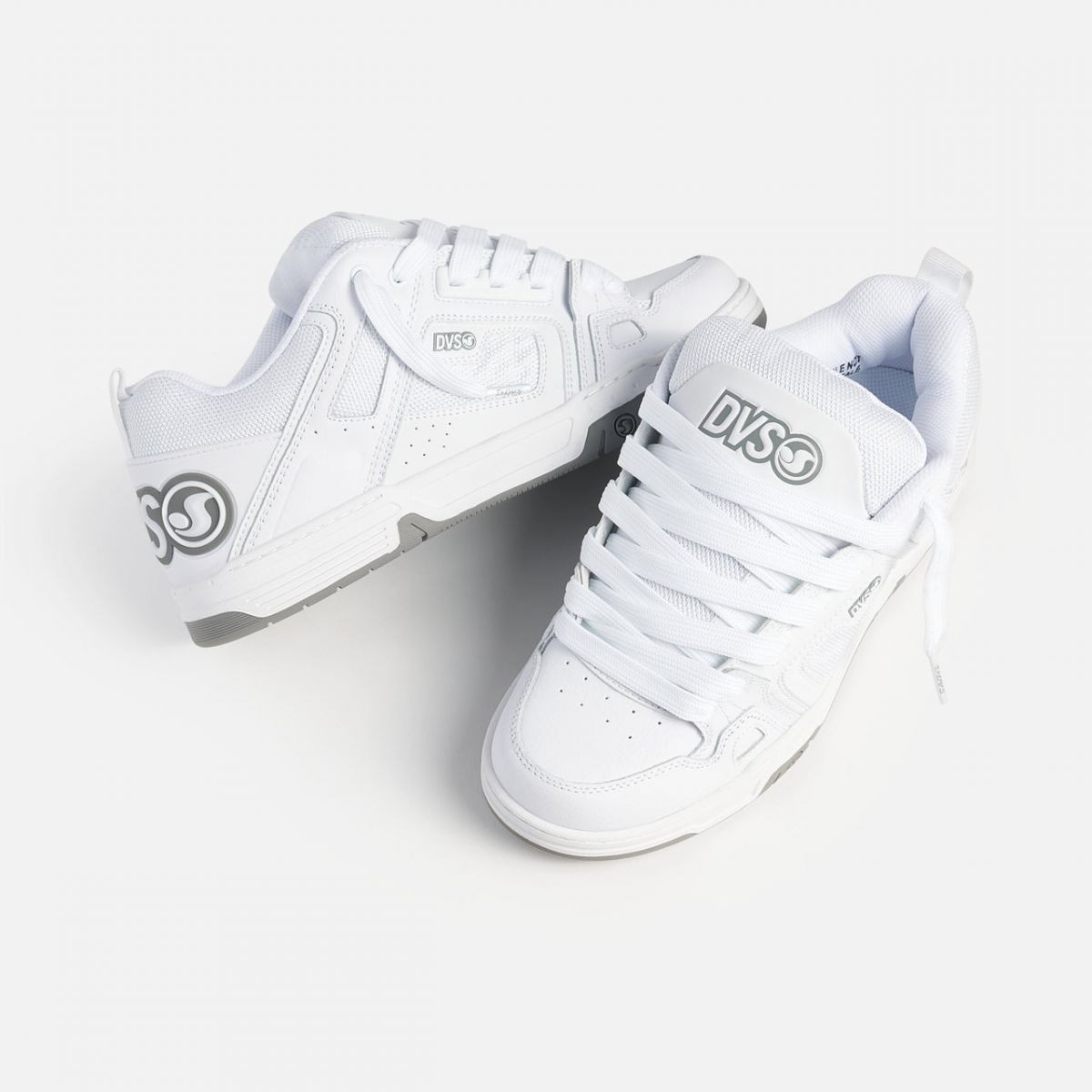 DVS Men's Comanche Skate Shoe White/Grey - DV01310102, White/Grey
