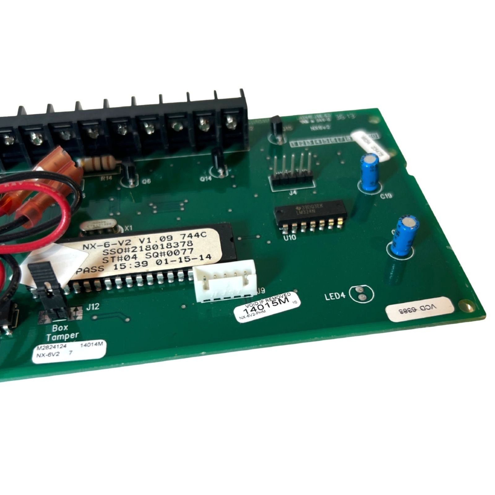 NX-6-V2 Alarm Security Control Panel Board PCB Wired Alarm System Board