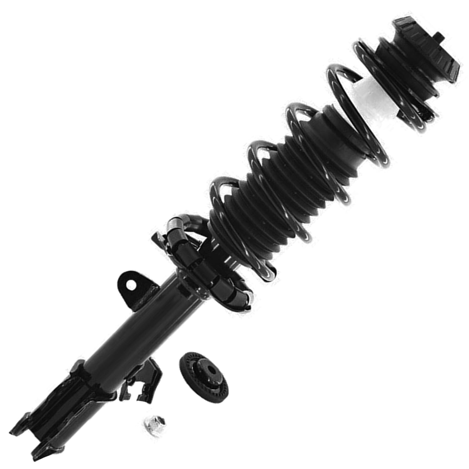 Front Left Right Struts w/ Coil Spring Sway Bar Ends Kit for Nissan Versa Note