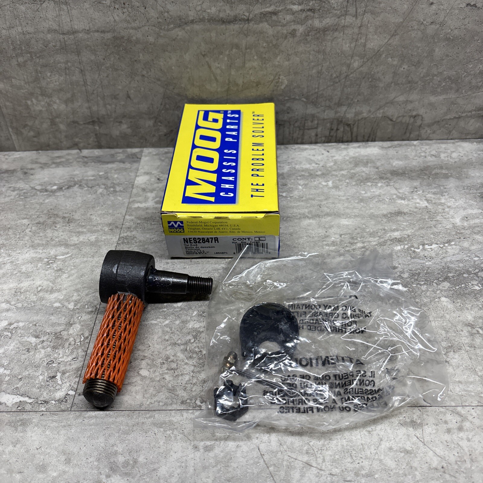 MOOG N ES2847R Tie Rod End, USA Made, New