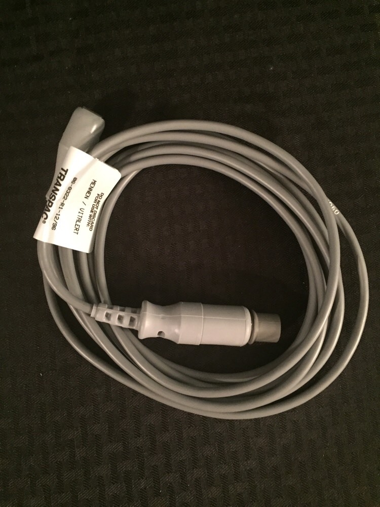 NEW ABBOTT Transpac IV 15' Monitor Cable 42661-04-04 Use w/Disposable Transducer