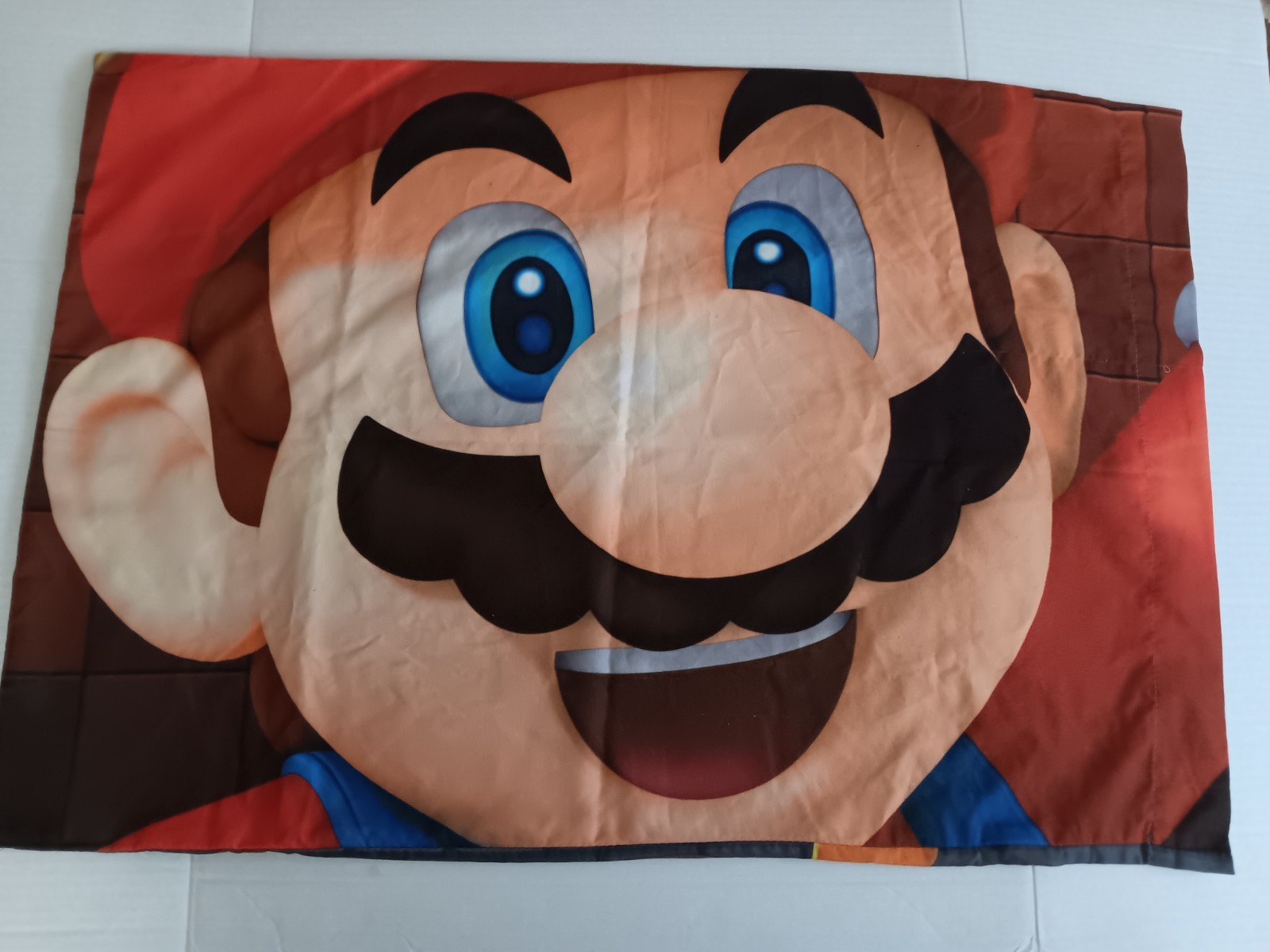 Super Mario Bros PILLOWCASE 2 Sided Different Graphics