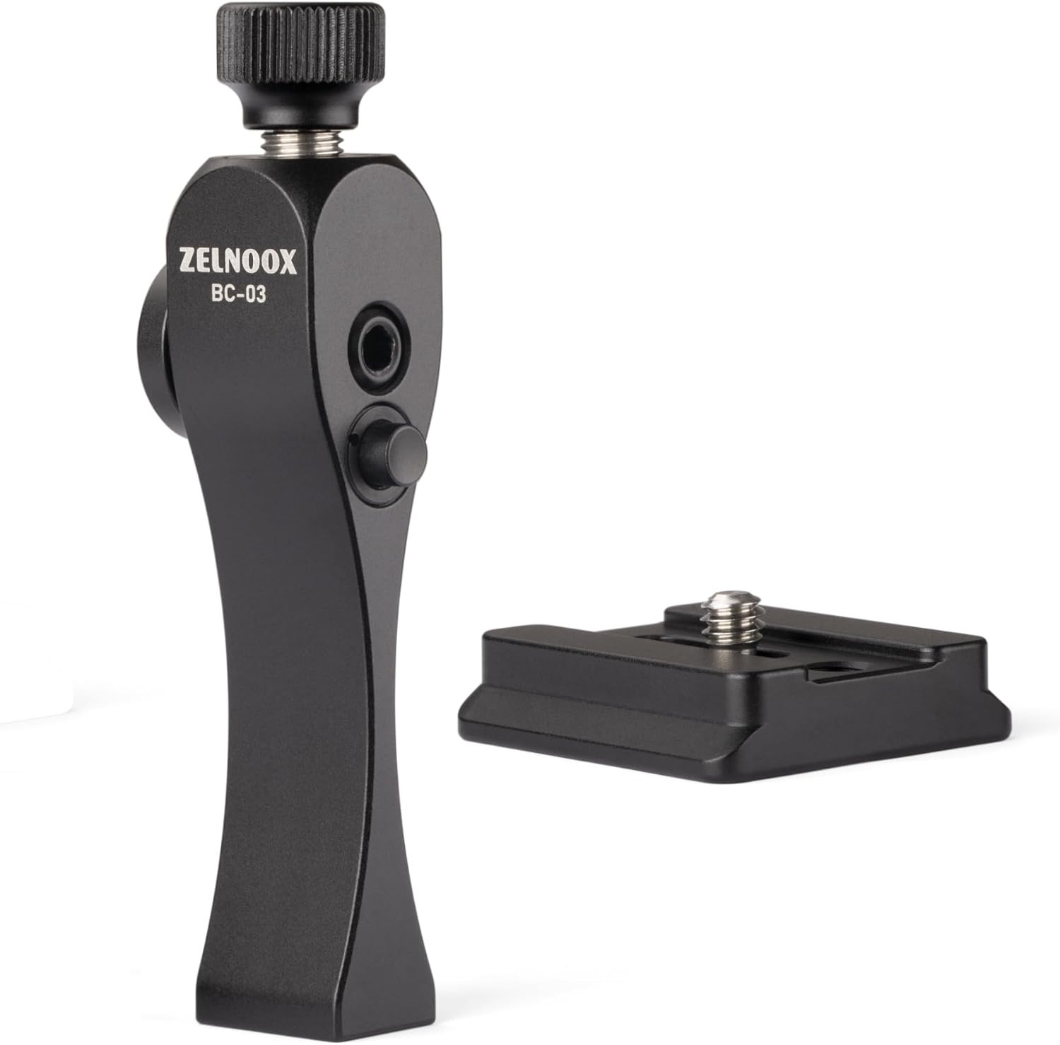 Binocular Tripod Adapter | Quick Release, 1/4"-20 Thread & Arca-Dovetail, CNC Al