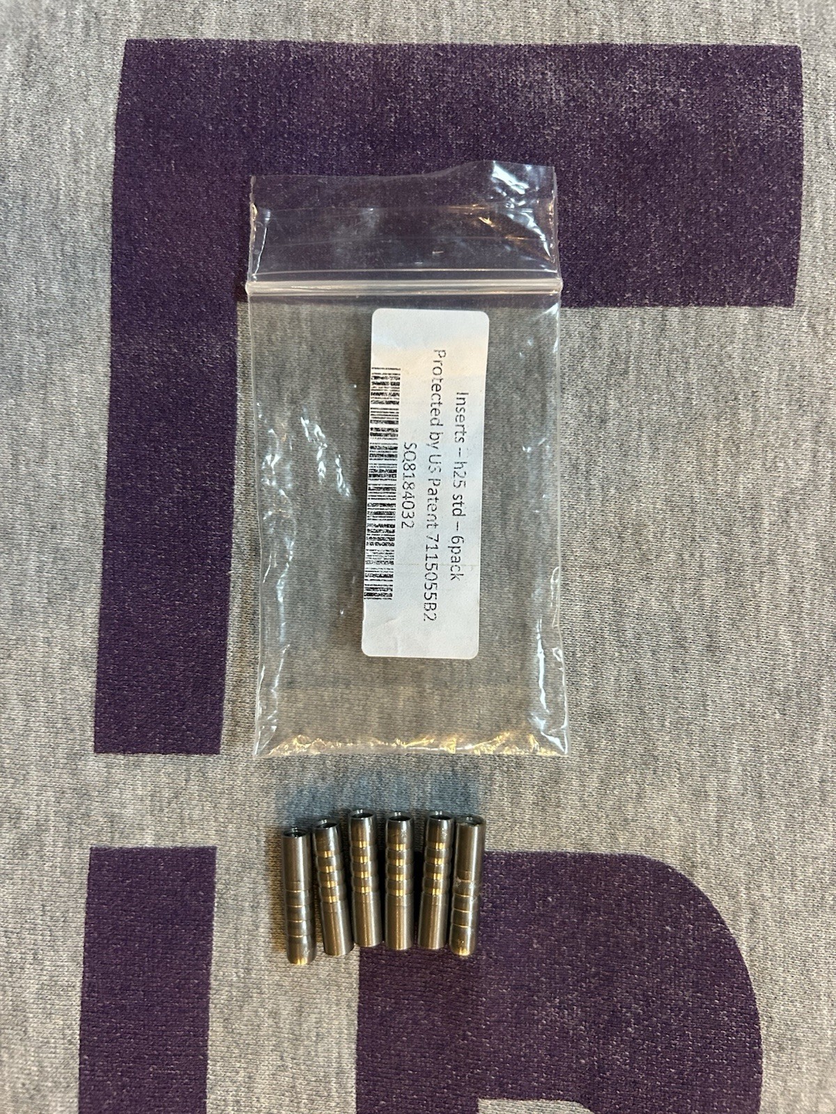Iron Will Broadheads Hit Insert 25 Grain 6 Pack