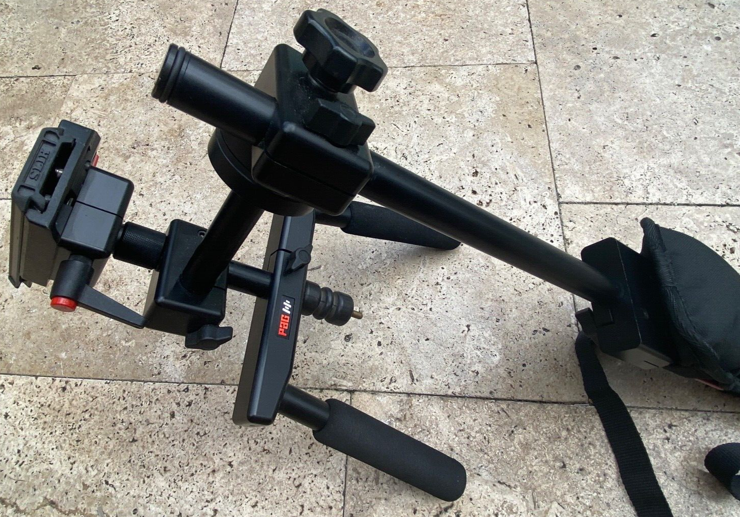 Steadicam Support Video Camera Mount Harness System from PAG with SLIK Mount