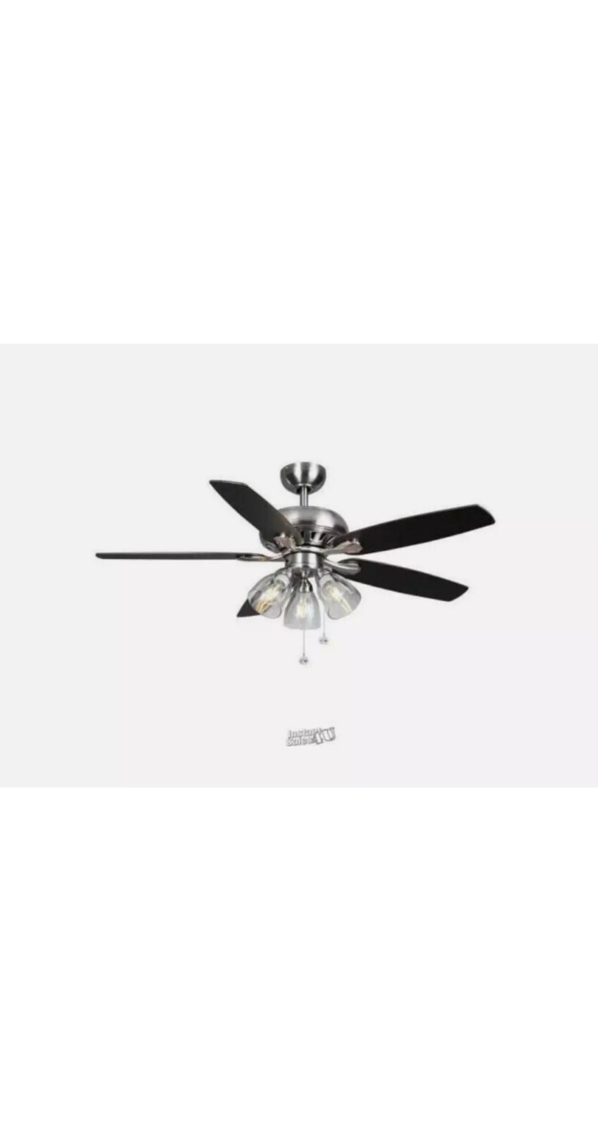 Hampton Bay Rockport 52 in. LED Brushed Nickel DisplayCeiling Fan Missing Motor