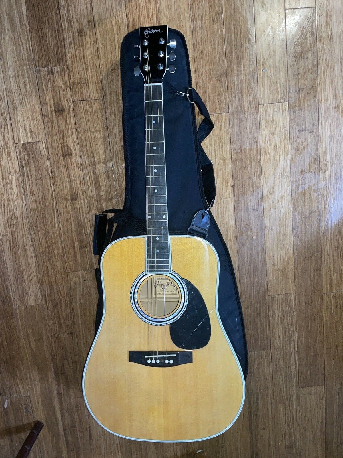 American Legacy Acoustic/Electric AL-100 plus case