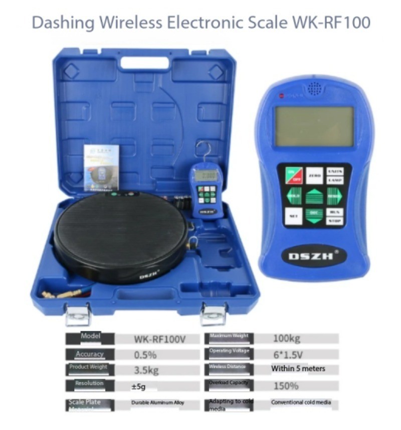 High-precisionRefrigerantCharging Scale for AirConditioningSystems;100kgCapacity