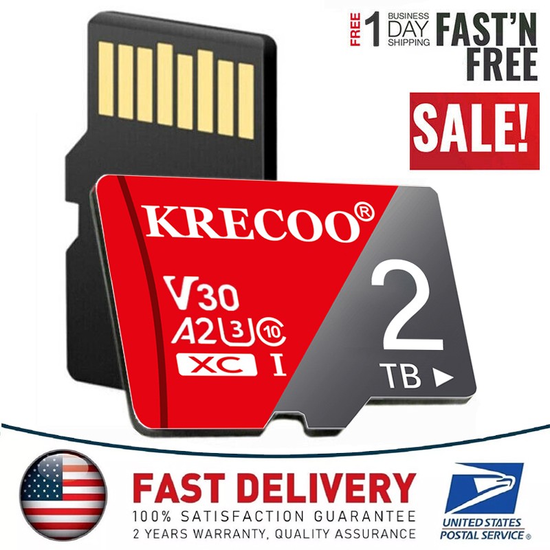 Micro SD Card Memory 256GB 1024GB Lot Extreme Ultra High Speed Class 10 TF Card