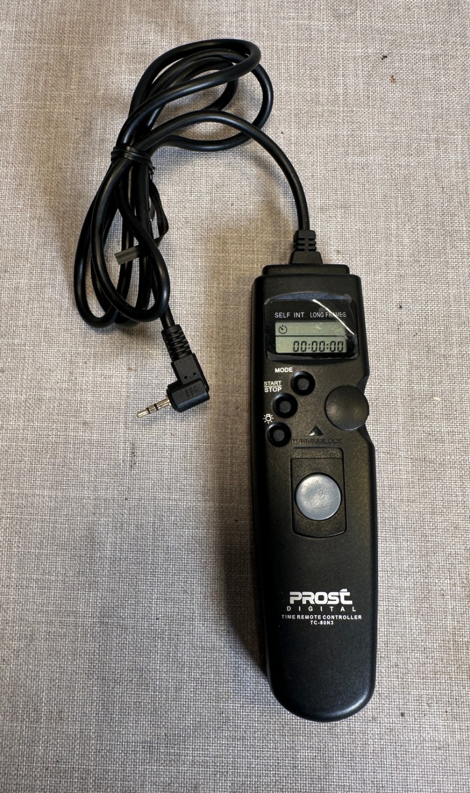 Prost / Canon TC-80N3 Timer Remote Control for EOS Digital Cameras - New Batt!