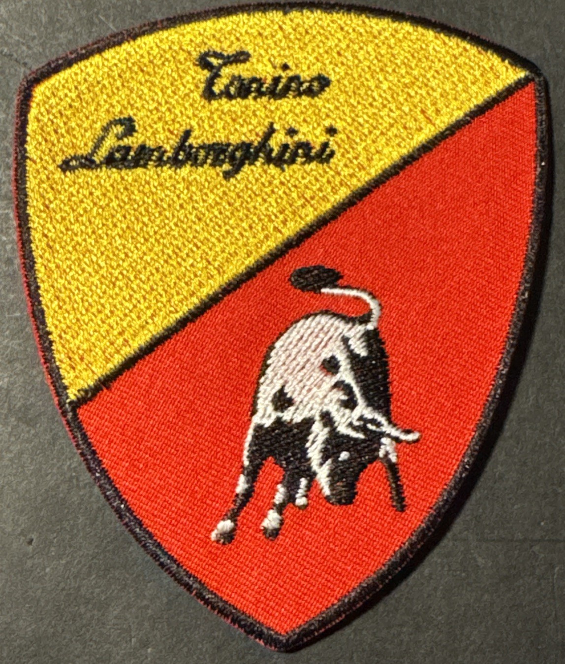 Motorsports Car Racing Patch Sew / Iron On Badge Torino Lamborghini
