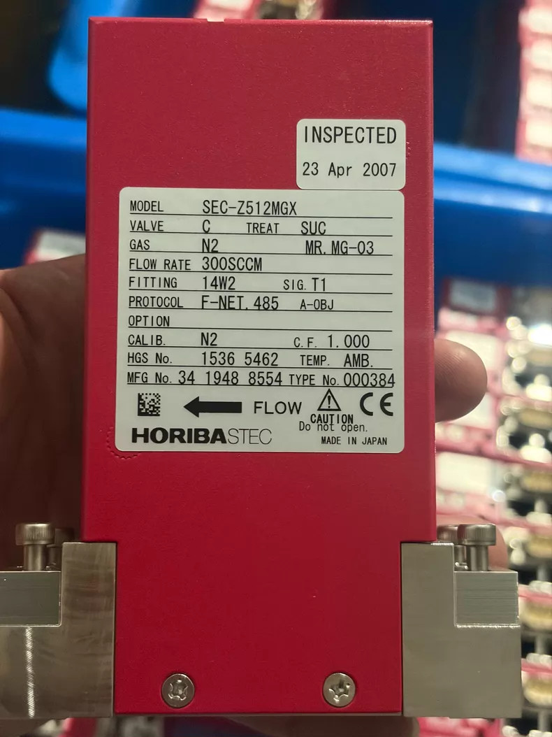 HORIBA STEC SEC-Z511X Flow Sensor Used 1PCS