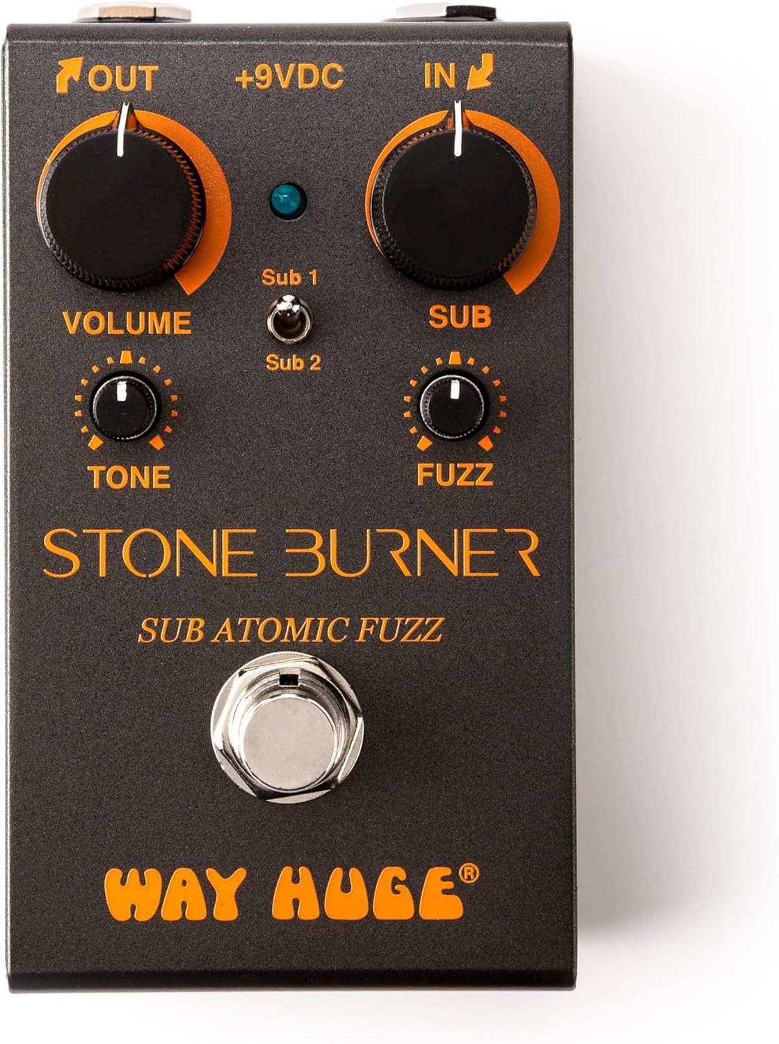 WAY HUGE WM81 Stone Burner Sub Atomic Fuzz Compact Charcoal