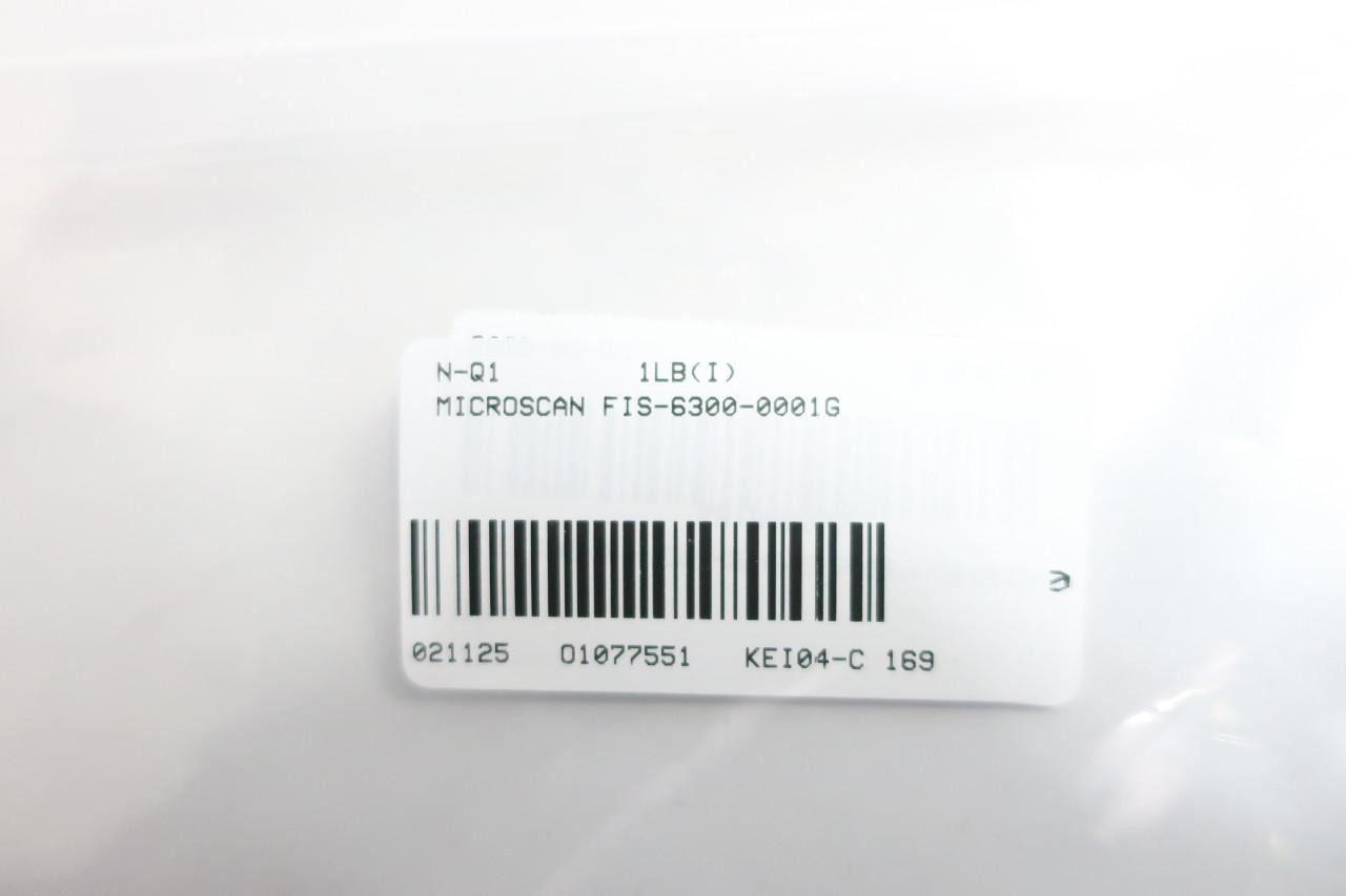 Microscan FIS-6300-0001G Quadrus Mini Bar Code Scanner 5v-dc