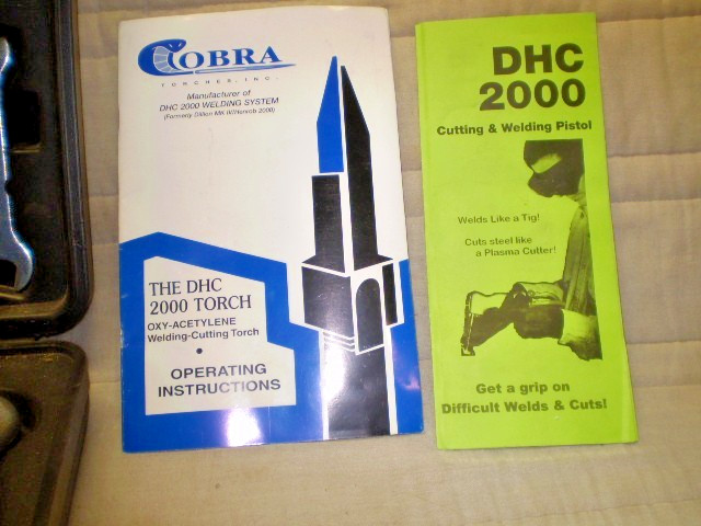 HENROB Cobra DHC-2000 Oxy-Acetylene Welding Cutting Torch Kit and Oxy Regulator