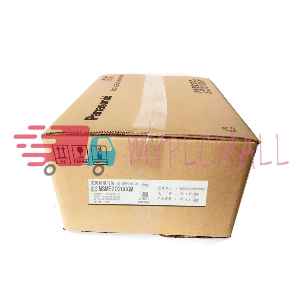 NEW PANASONIC MSME202GCGM Servo Motor (1pcs)