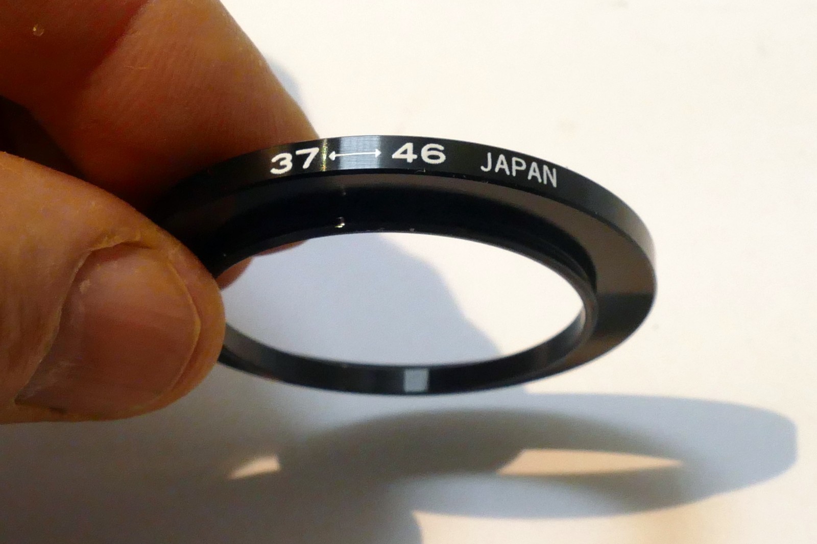 37mm to 46mm Threaded adapter Step up Ring for the lens