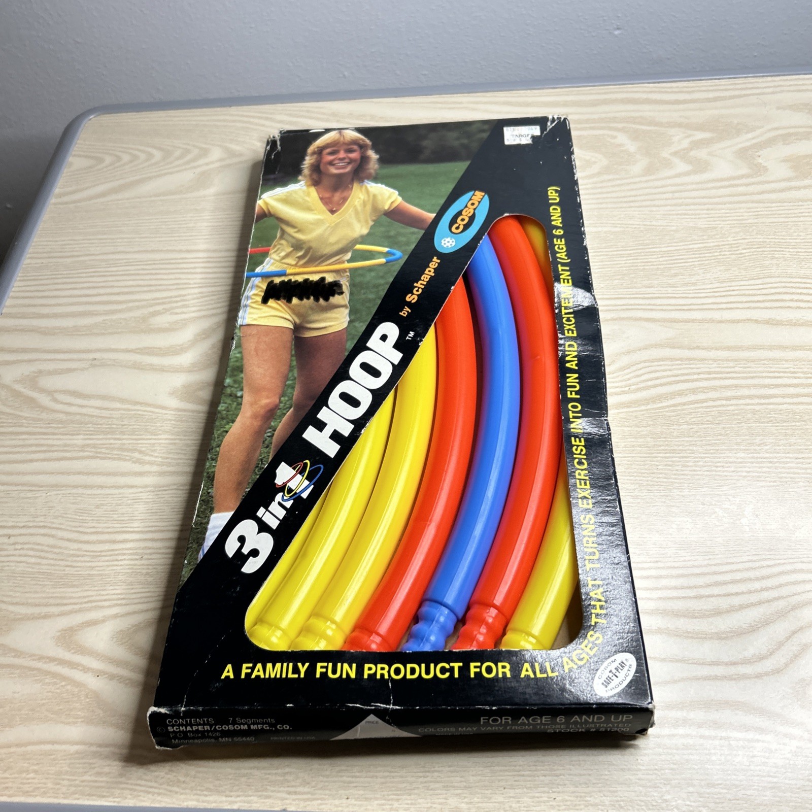 Rare 3 In 1 Hula Hoop By Shaper Cosom Vintage 70/80s BNIP