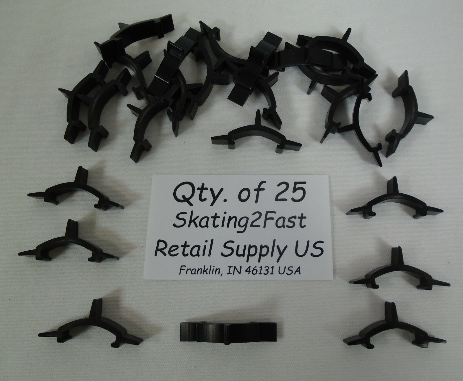 Qty. 25 Butterfly Hook Product Stop Design Inventory Control Shelf Management