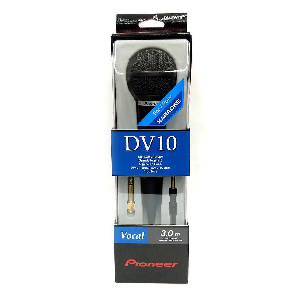 Pioneer DM-DV10 Vocal Stage Performance Wired Microphone Karaoke Mic 2-PACK