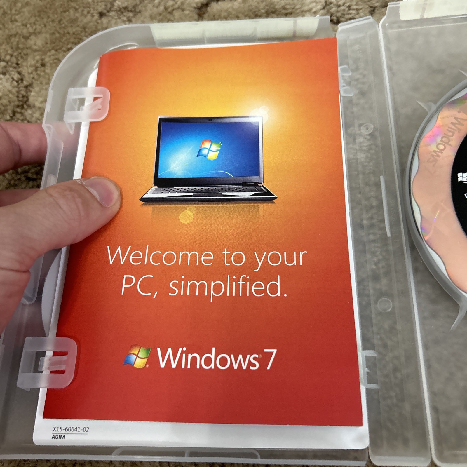 Microsoft Windows 7 Ultimate 32 & 64 Bit DVDs Genuine MS WIN Full Retail Box Key