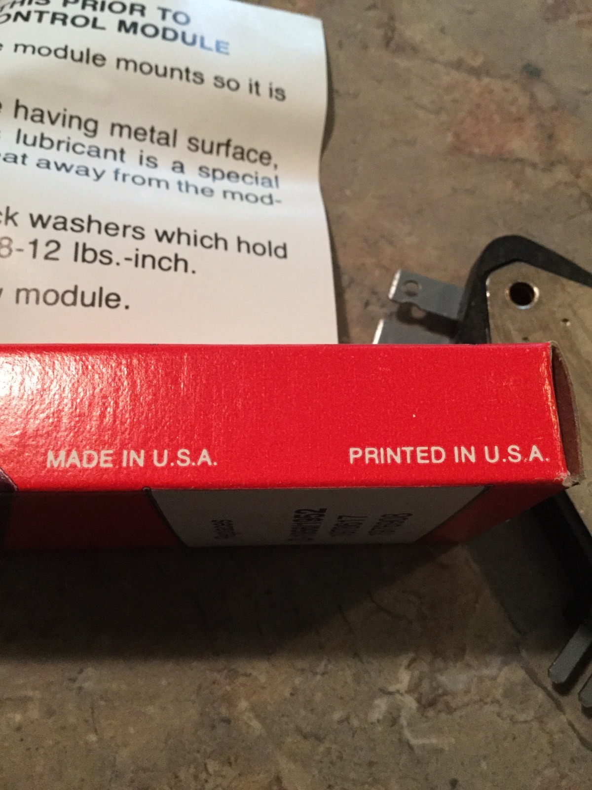 New GM Replacement H.E.I. Ignition Control Module. D 1956/1952 OEM# 1978617
