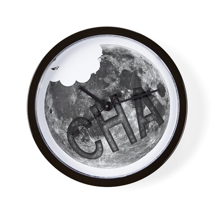 CafePress Chairface Chippendale 10" Wall Clock (369488766)