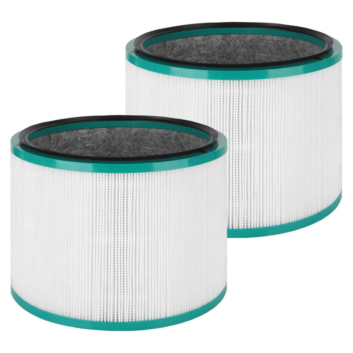 2 Pack 968125-03 HEPA Filter Replacement For Dyson HP01 HP02 DP02 Desk Purifiers