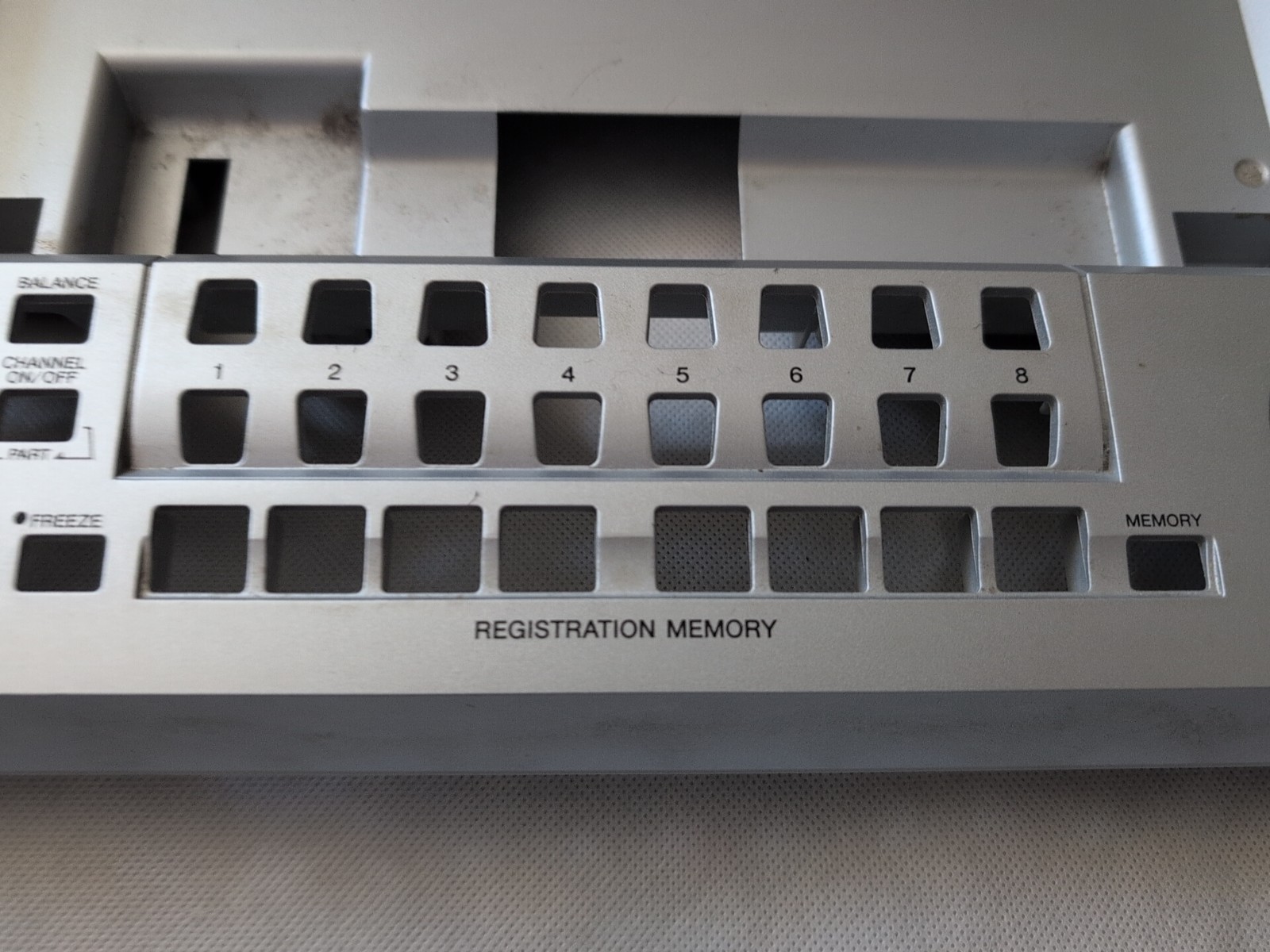 Yamaha Tyros 2 Arranger Keyboard Part - Front & Bottom Housing Covers