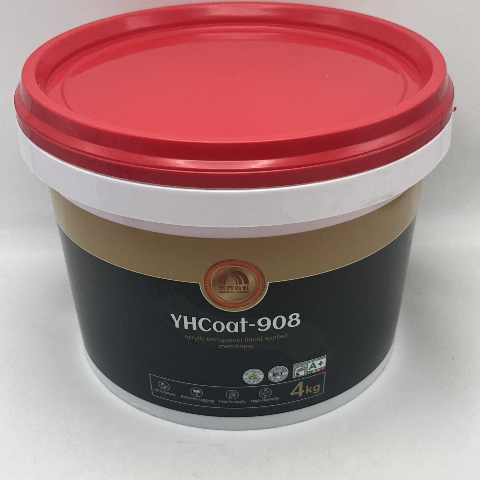 Oriental Yuhong 1 Gallon YHCoat-908 Acrylic Transparent Liquid Applied Membrane