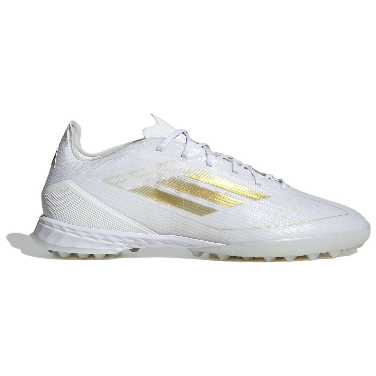 Adidas F50 PRO Soccer Shoes Unisex White Gold - IH5815 Size