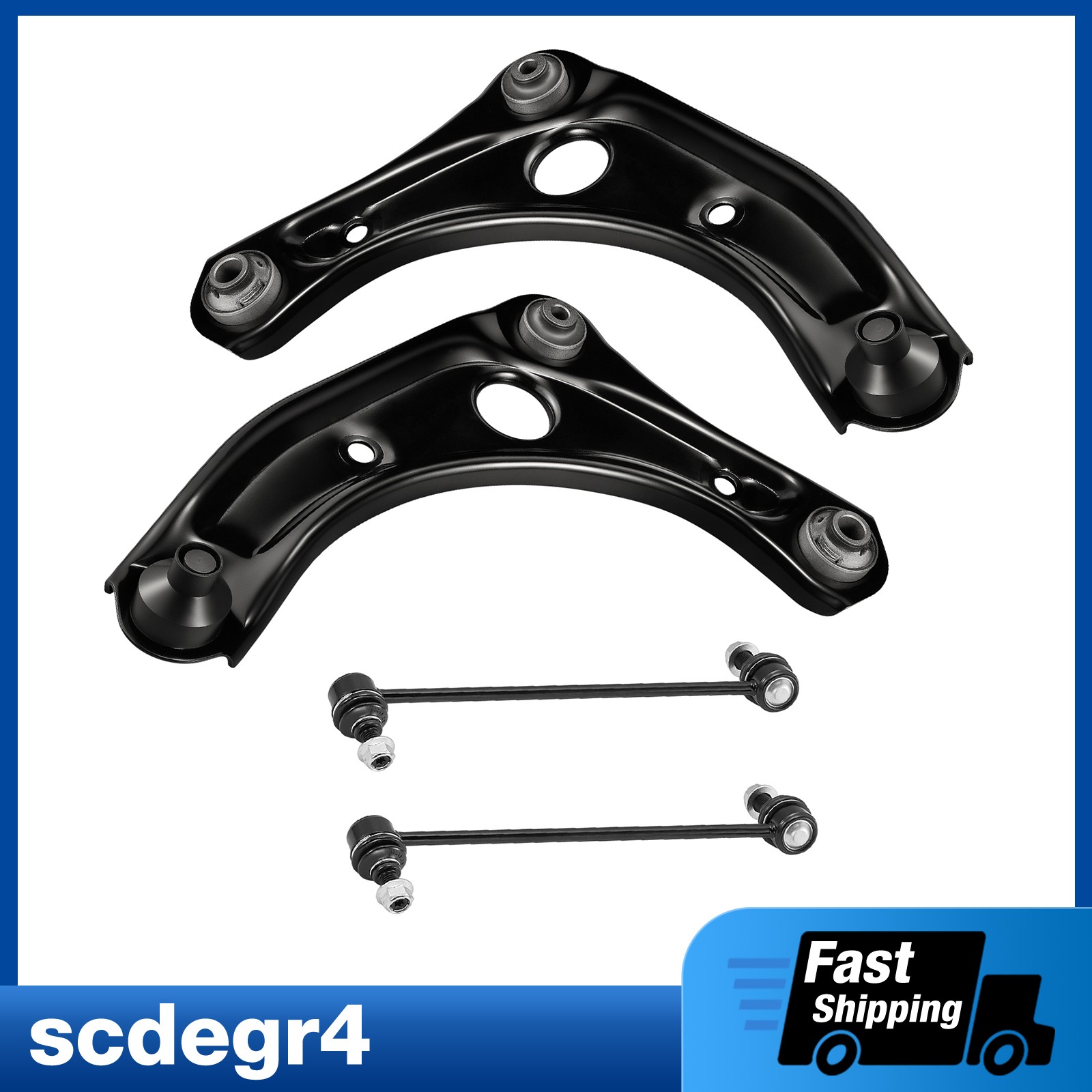 Front Control Arm Ball Joint Sway Bar For 14-19 Nissan Versa Note Hatchback 1.6L