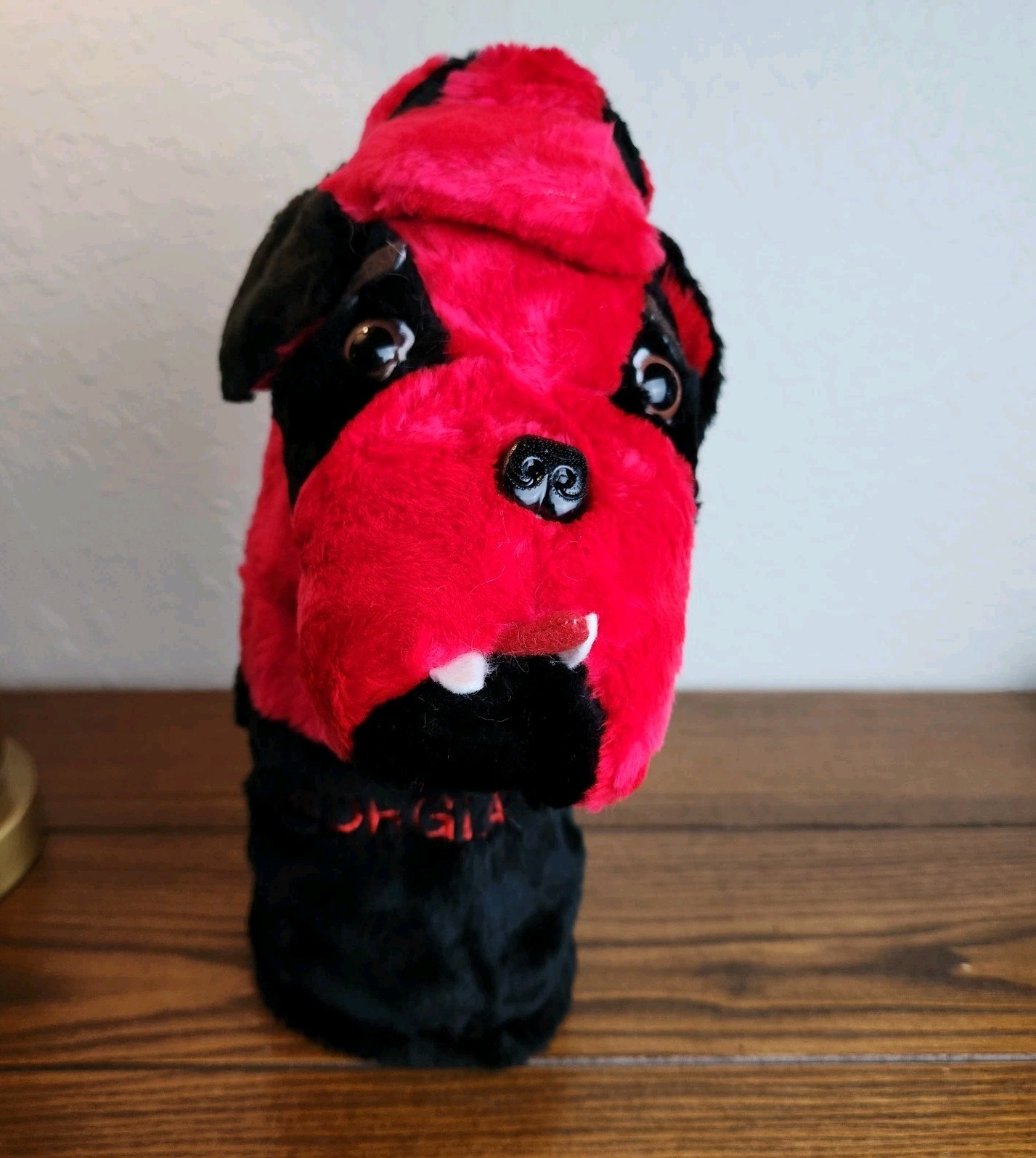University Of Georgia Bulldogs Golf Driver Head Cover Dawg UGA Sealed Plush